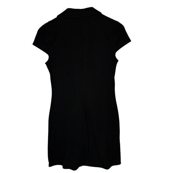 AFRM Rennia Rib Button Front‎ Mini Dress - Picture 4 of 5